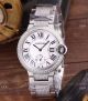 Swiss Cartier Ballon Bleu Replica Watches - 18K White Gold case Full diamonds Dial Watch (4)_th.jpg